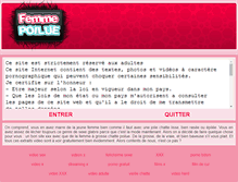 Tablet Screenshot of femme-poilue.org